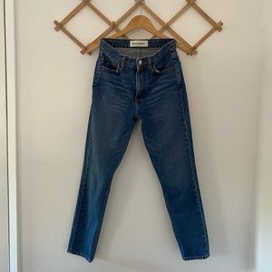 Reformation Julia High Cigarette Jean Baltic 25